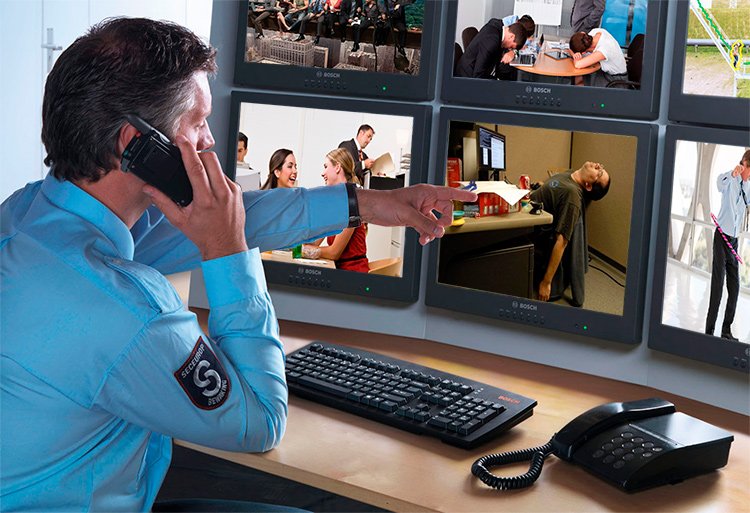 Видеонаблюдение - безопасность в офисе