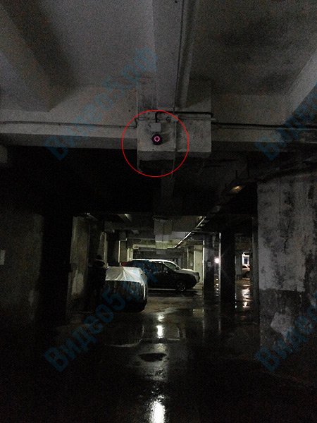 Видеонаблюдение на автостоянке в подземном гараже - фото 7