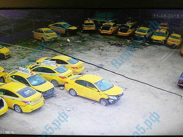 Видеонаблюдение за стоянкой такси в Москве - фото 4