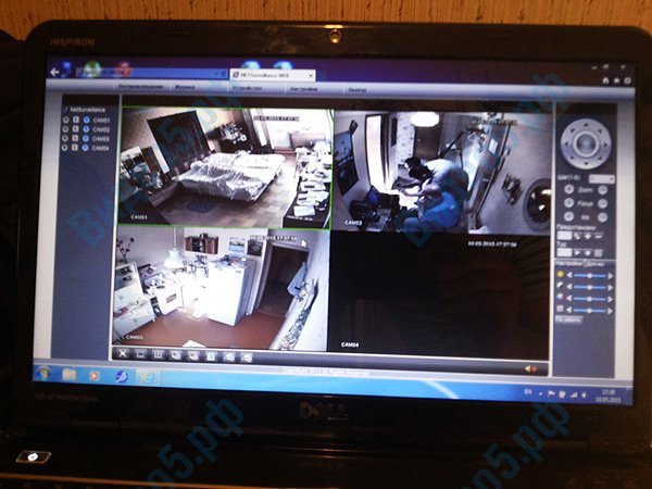 Видеонаблюдение в частной квартире в Ясенево - фото 5