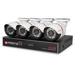 Комплект IP видеонаблюдения на 4 камеры Proto-X Combo-IP 4W